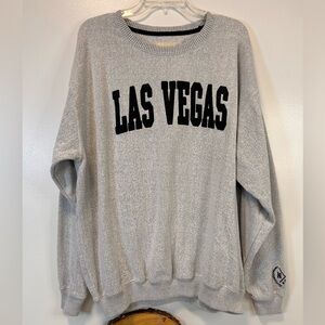 New York Popular Brand Men's Brooklyn‎ Design Las Vegas Embroidered Sweater 2XL